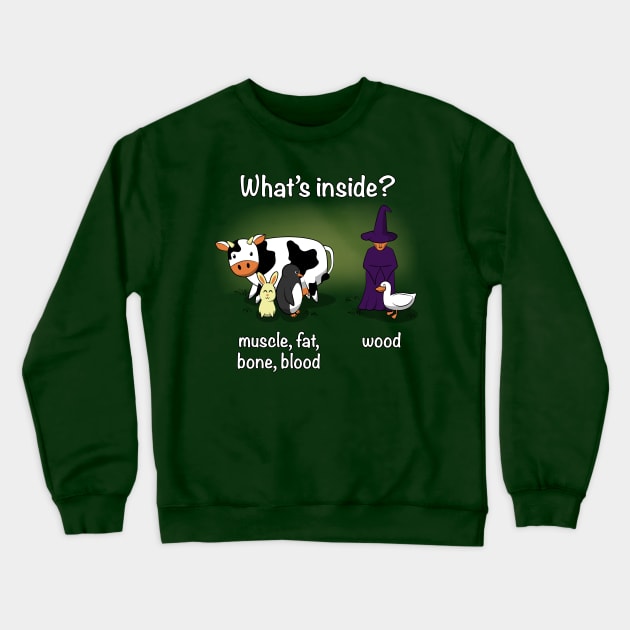 What's Inside? Crewneck Sweatshirt by jph